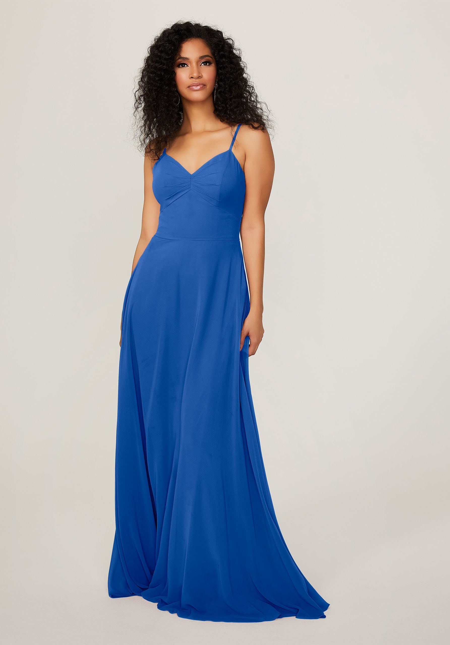 Formal Dresses A Line Long Evening Formal Pleated Dress MGNY Madeline Gardner New York 21784 Amalfi