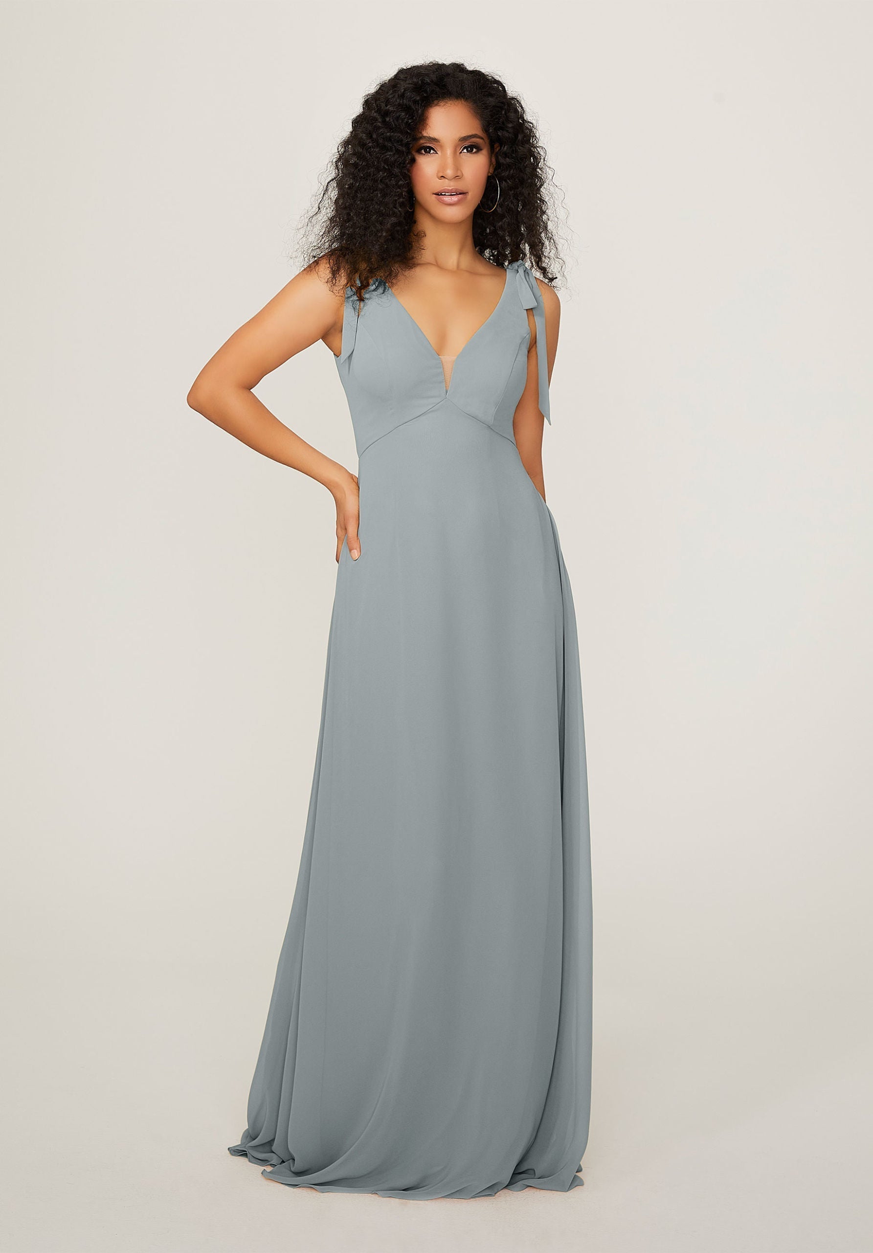 Formal Dresses Formal Evening Long Dress MGNY Madeline Gardner New York 21789 Dove