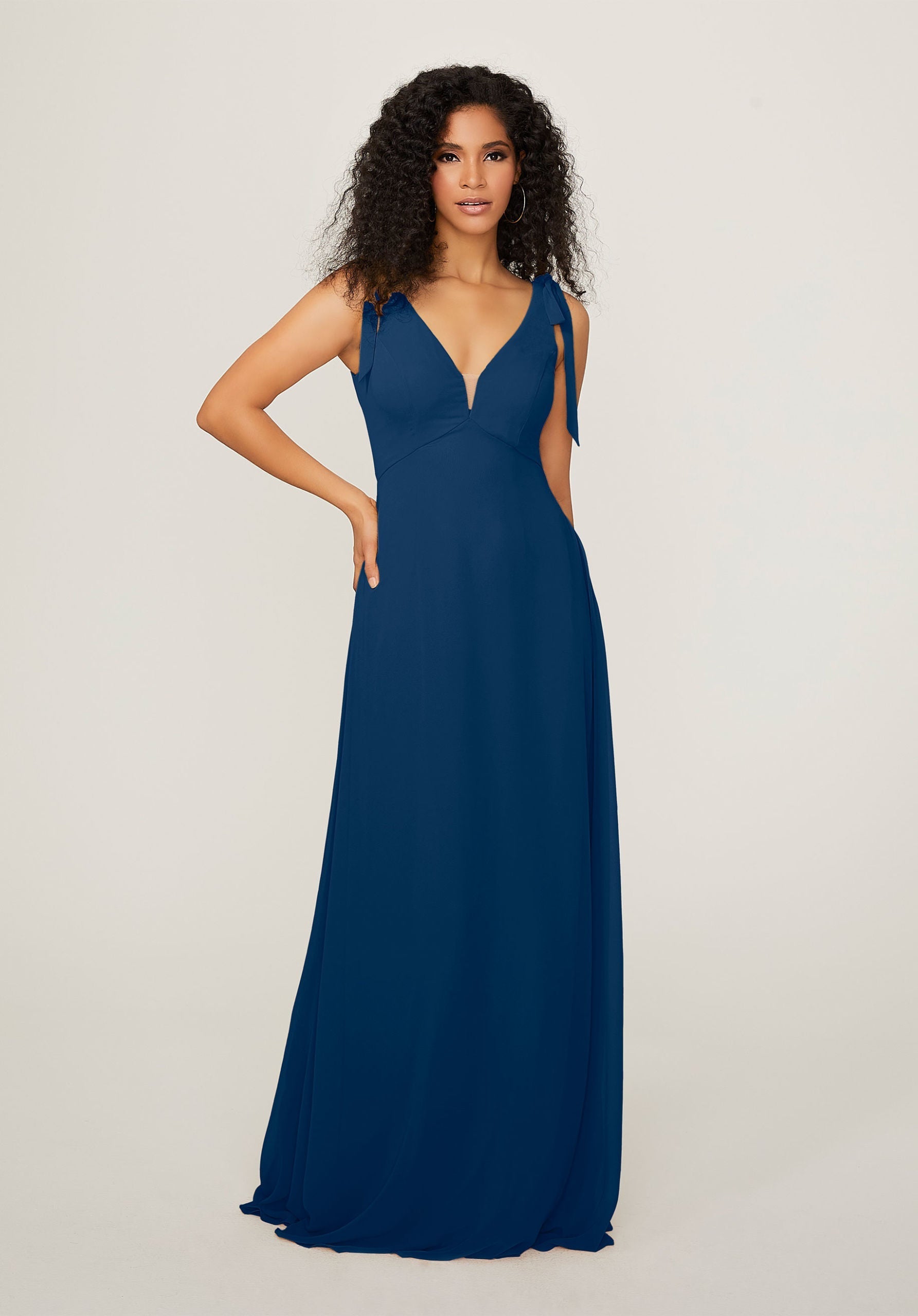 Formal Dresses Long Evening Formal Dress MGNY Madeline Gardner New York 21789 Sapphire