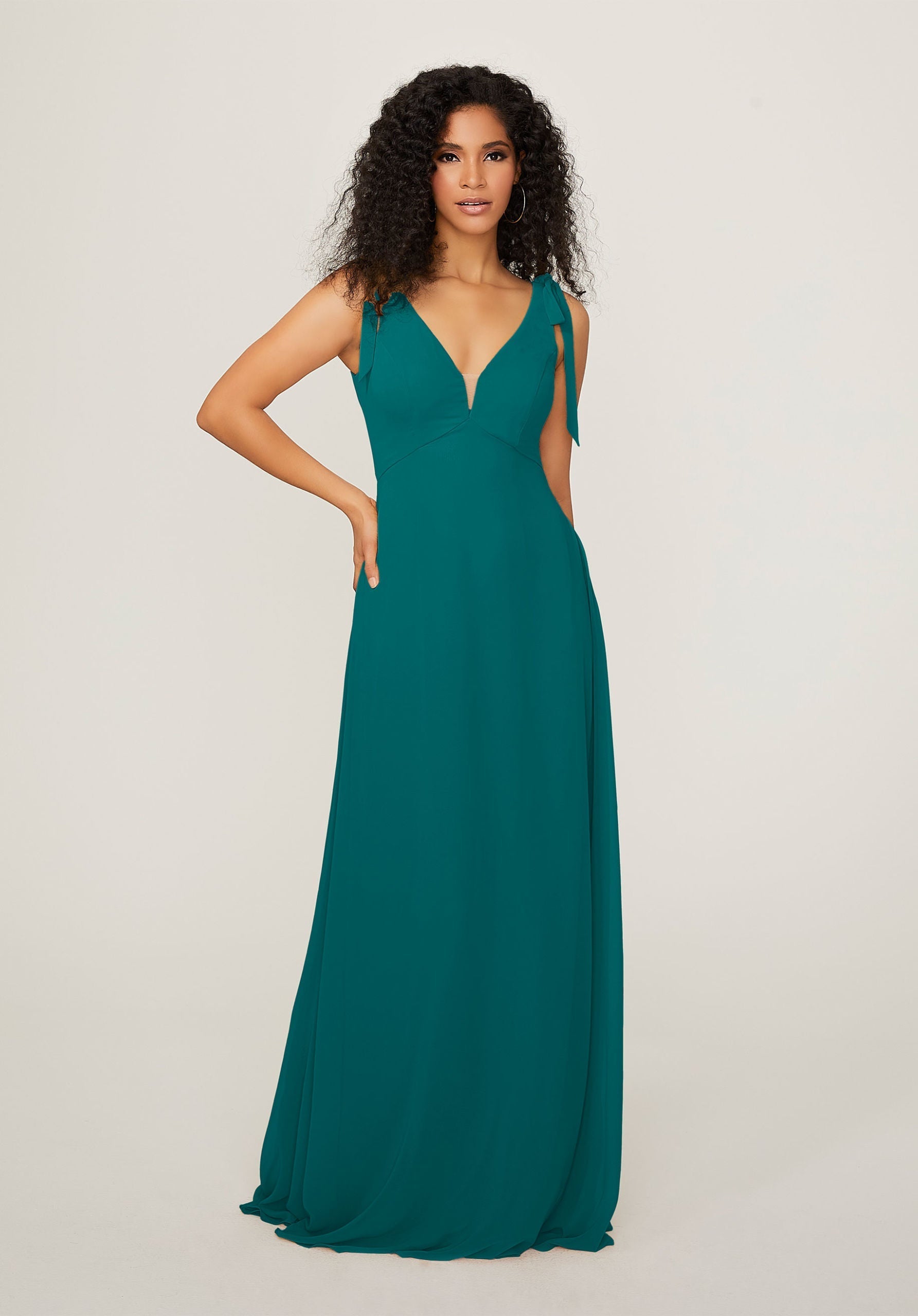 Formal Dresses Long Evening A Line Formal Dress MGNY Madeline Gardner New York 21789 Teal