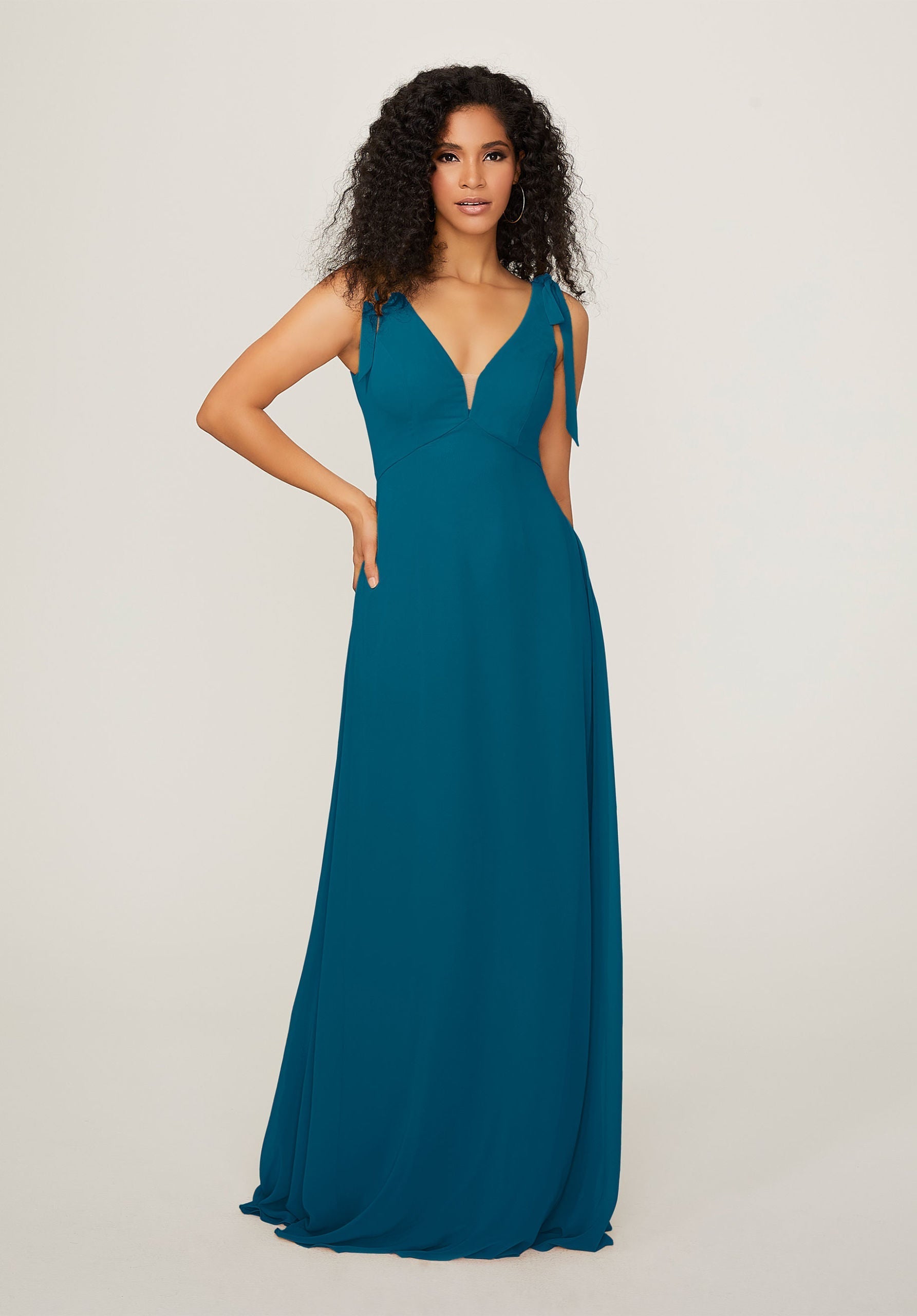 Formal Dresses Long Evening A Line Formal Dress MGNY Madeline Gardner New York 21789 Marine