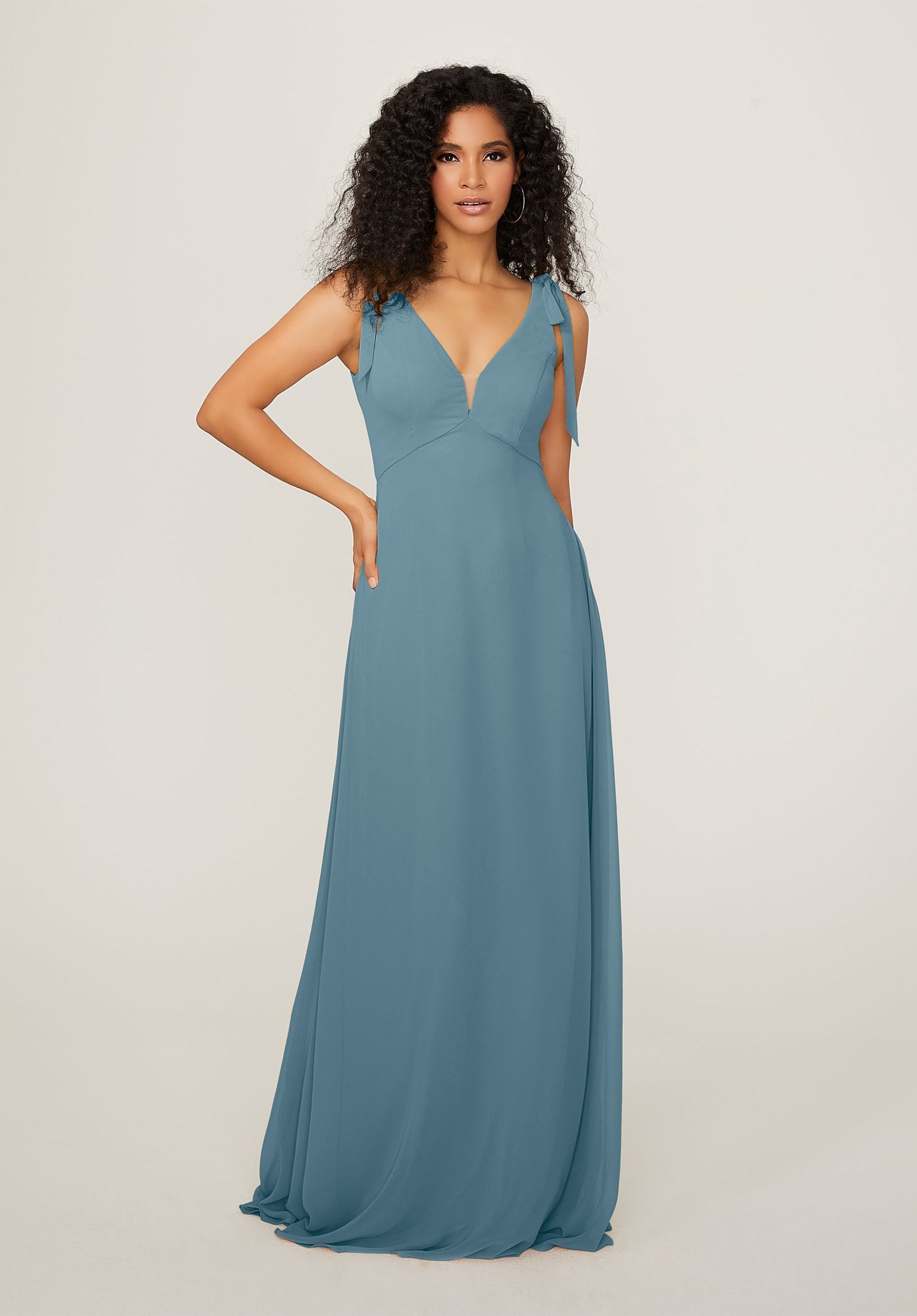 Formal Dresses Long Evening Formal Dress MGNY Madeline Gardner New York 21789 Slate