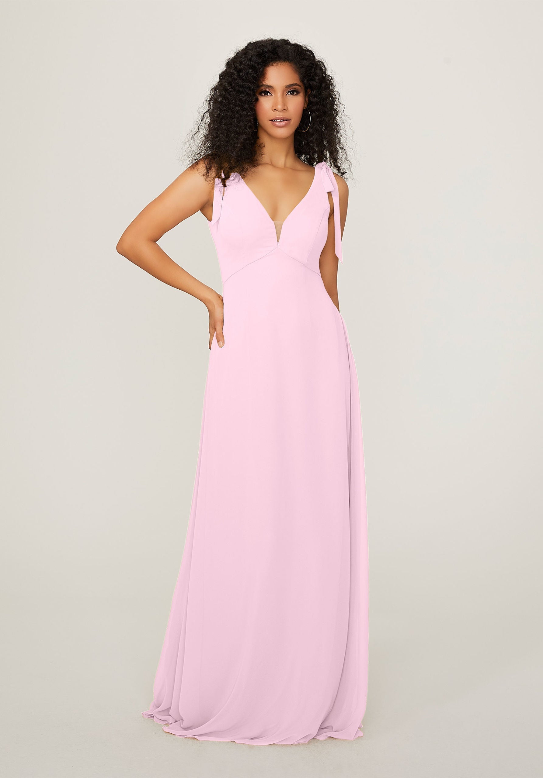Formal Dresses Long A Line Formal Evening Dress MGNY Madeline Gardner New York 21789 Blossom