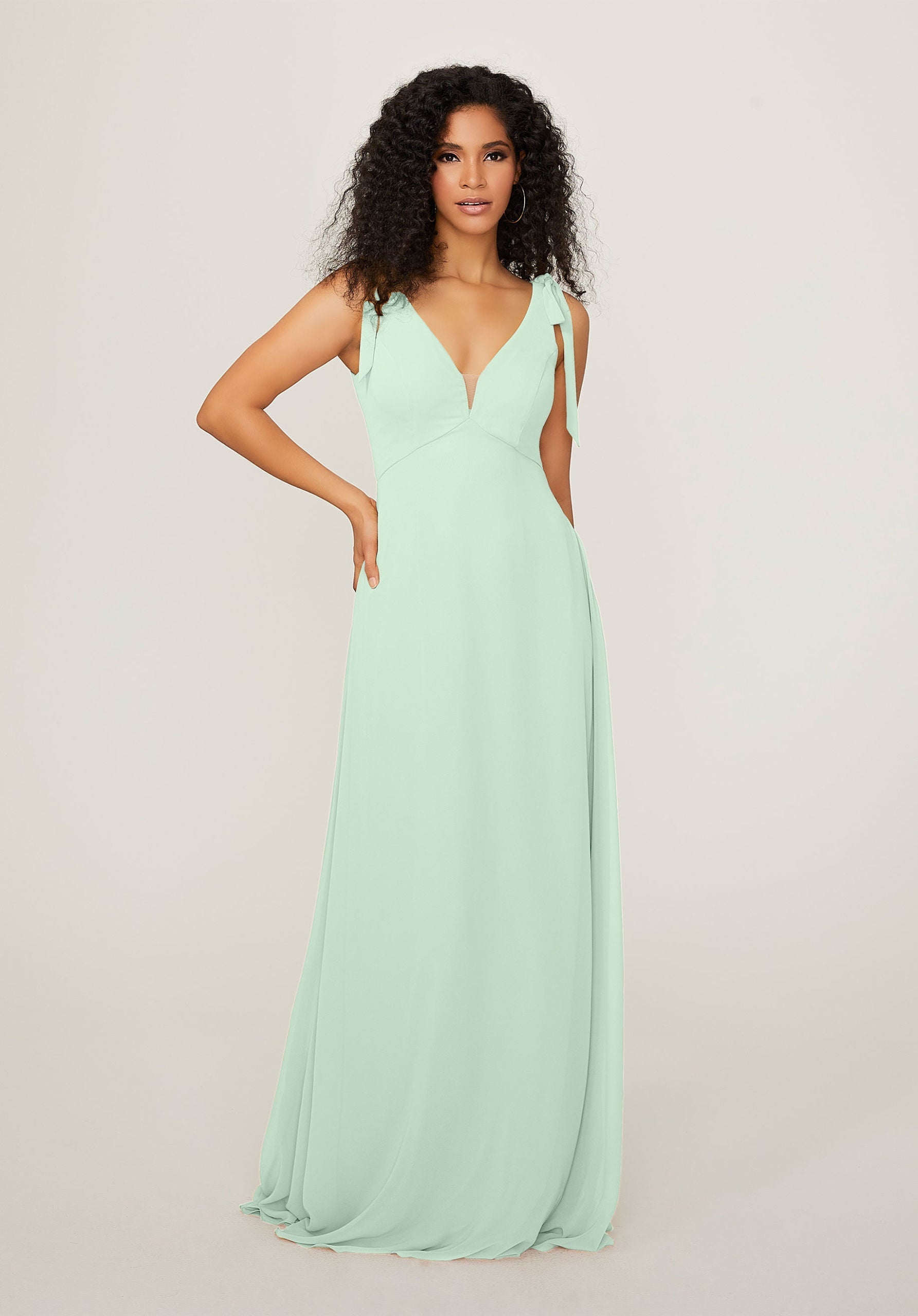 Formal Dresses Evening Formal Long Dress MGNY Madeline Gardner New York 21789 Sea Glass