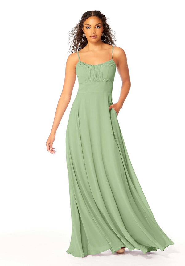 Evening Formal Long A Line Dress MGNY Madeline Gardner New York 21803