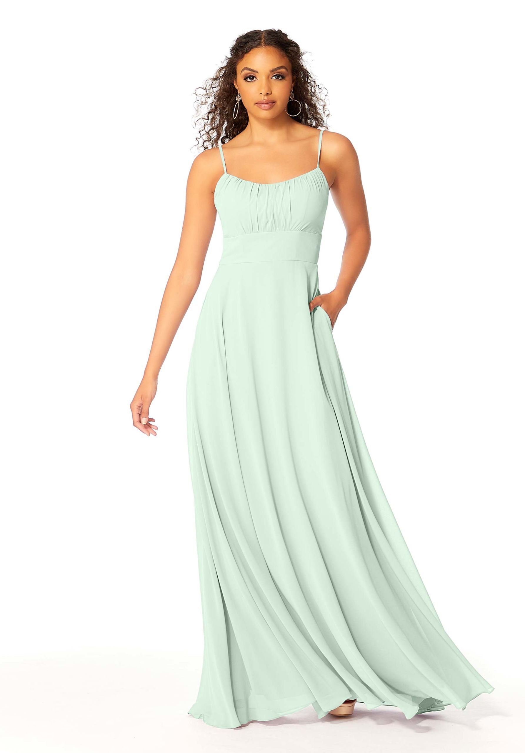 Formal Dresses Evening Formal Long A Line Dress MGNY Madeline Gardner New York 21803 Sea Glass