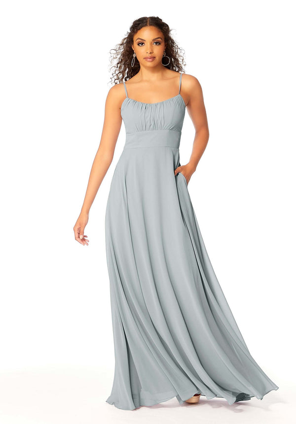 Evening Long Formal A Line Dress MGNY Madeline Gardner New York 21803