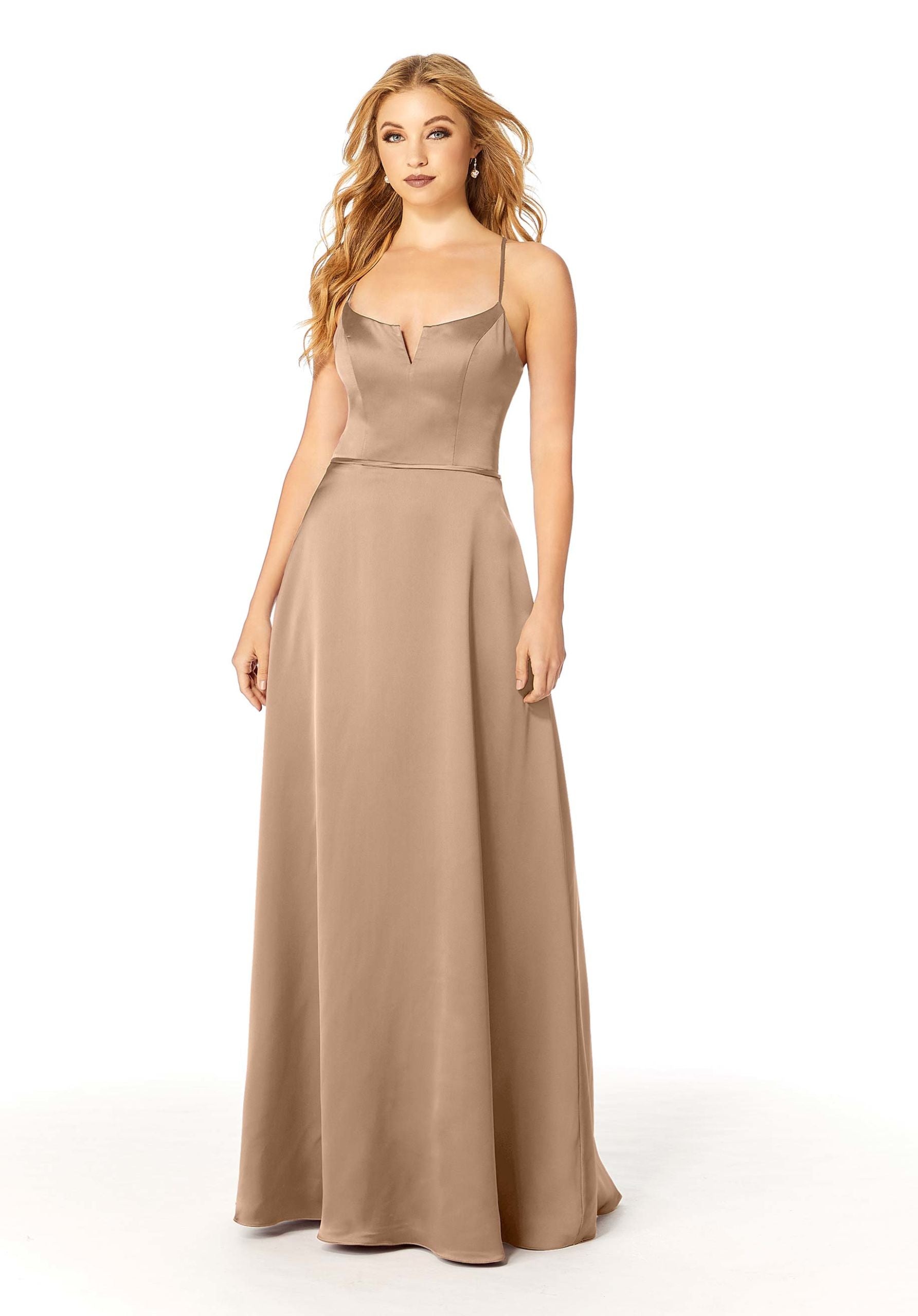 Formal Dresses Long Formal Dress MGNY Madeline Gardner New York 21806 Latte