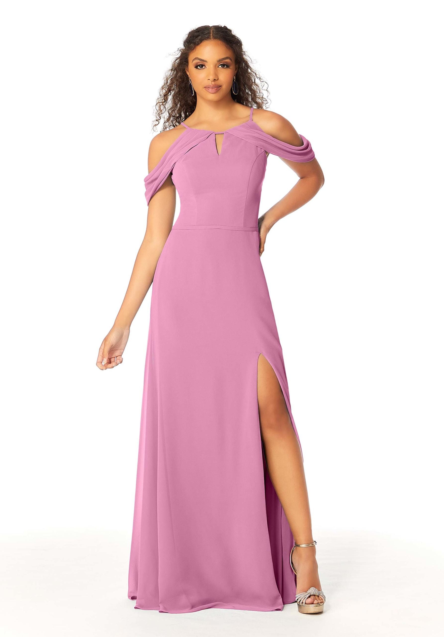 Formal Dresses Long Fitted Slit Formal Evening Dress MGNY Madeline Gardner New York 21809 Bloom