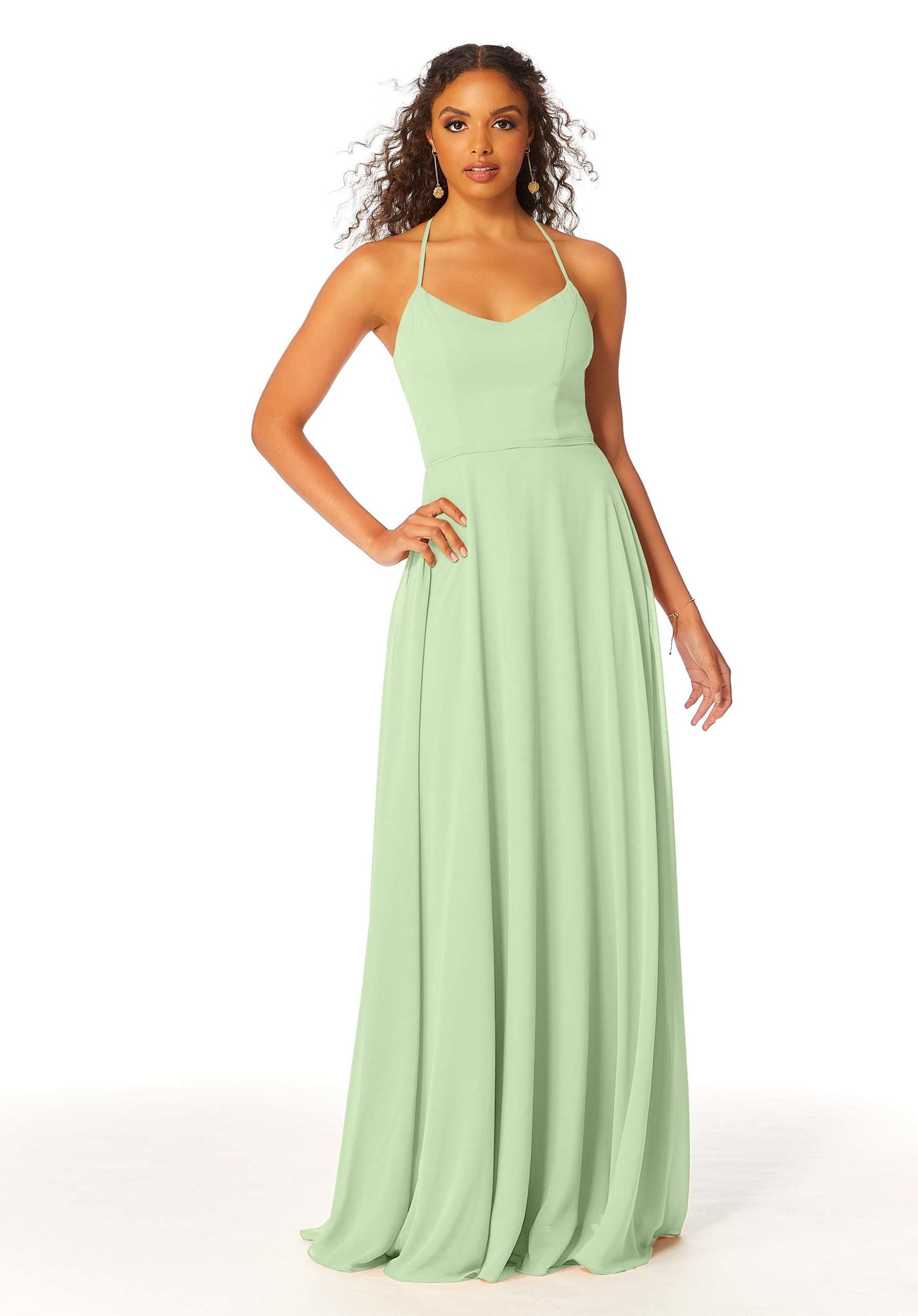 Formal Dresses Evening Long Formal A Line Dress MGNY Madeline Gardner New York 21811 Sage