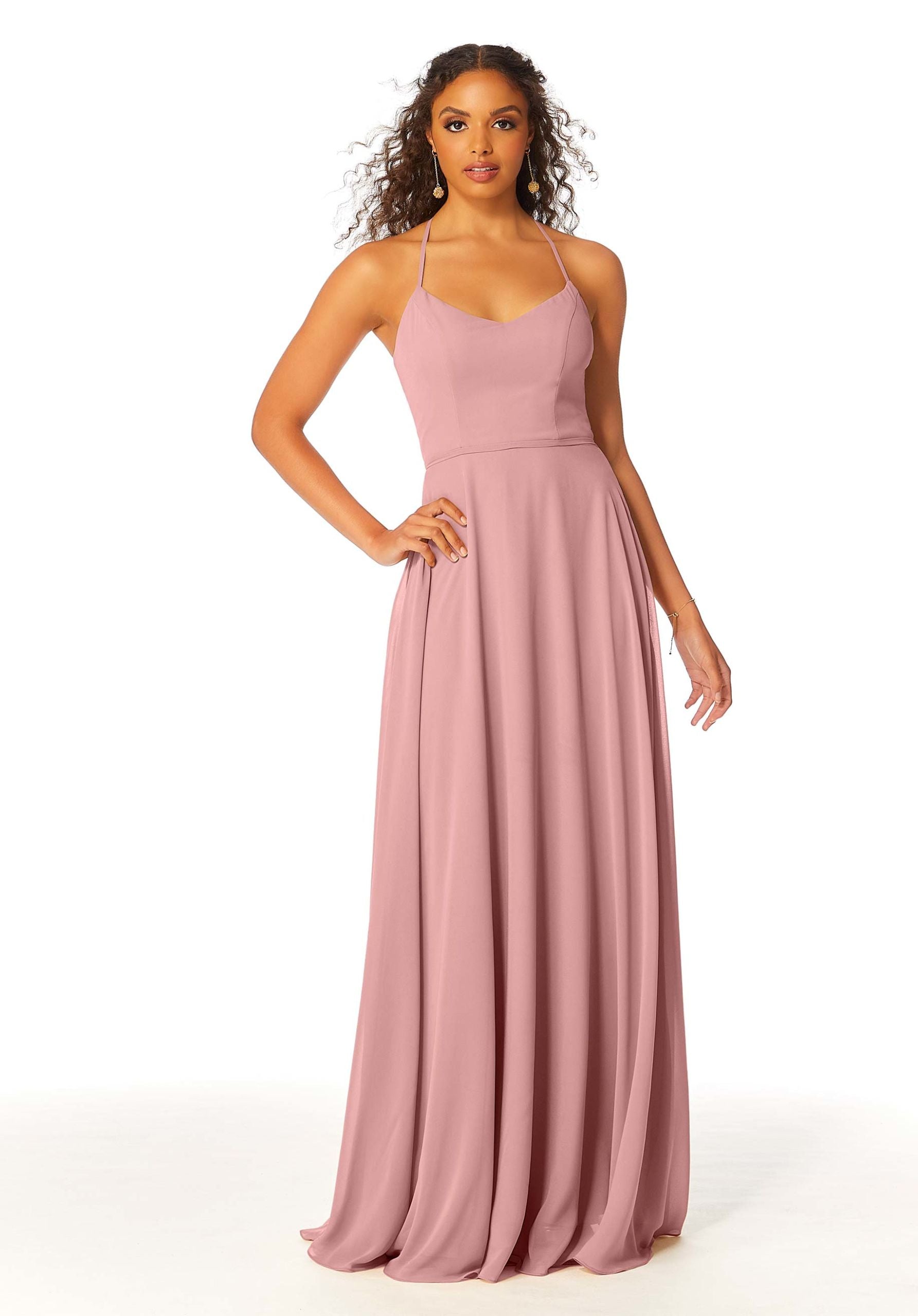 Formal Dresses Formal Evening Long A Line Dress MGNY Madeline Gardner New York 21811 Desert Rose