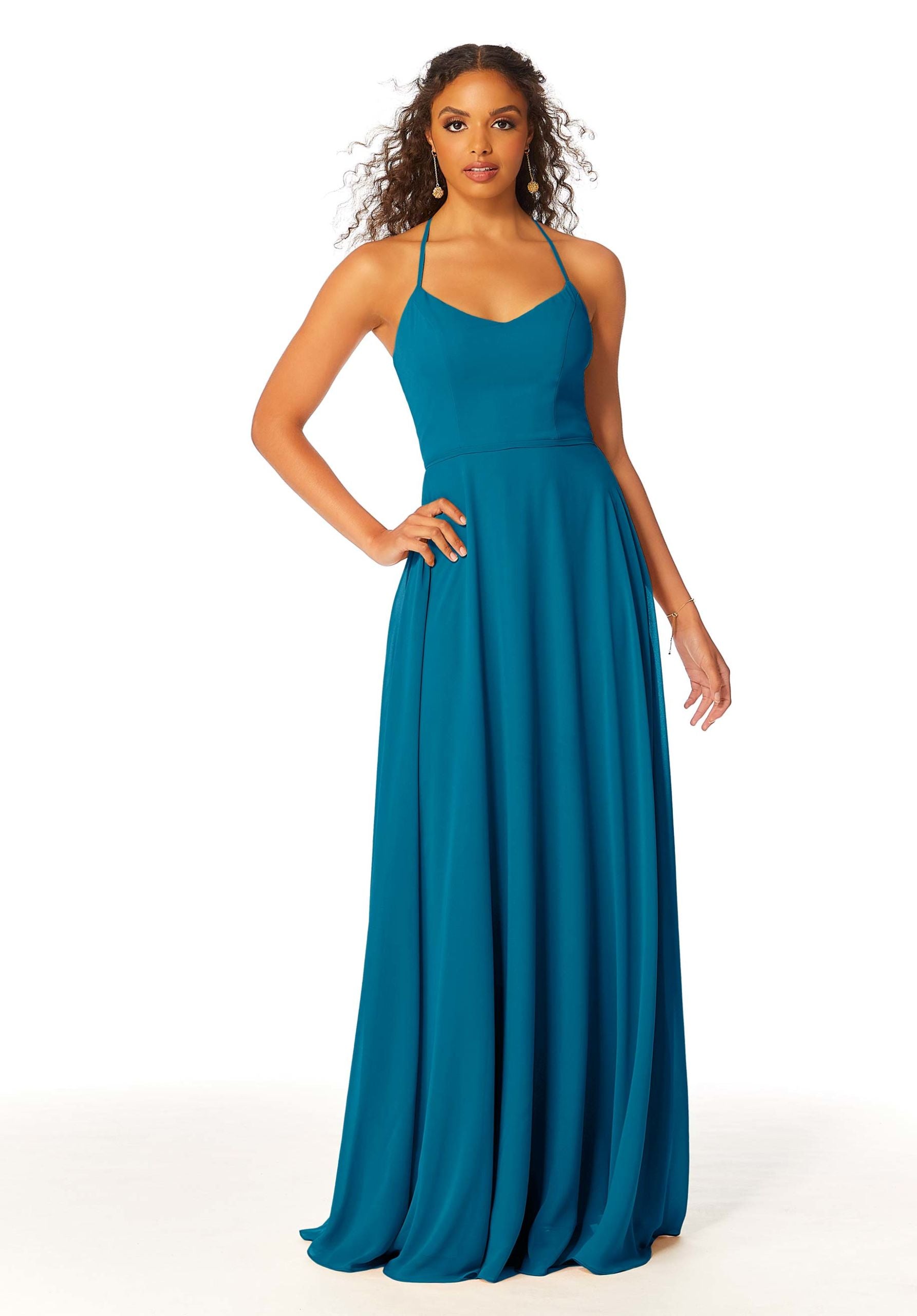 Formal A Line Long Evening Dress MGNY Madeline Gardner New York 21811