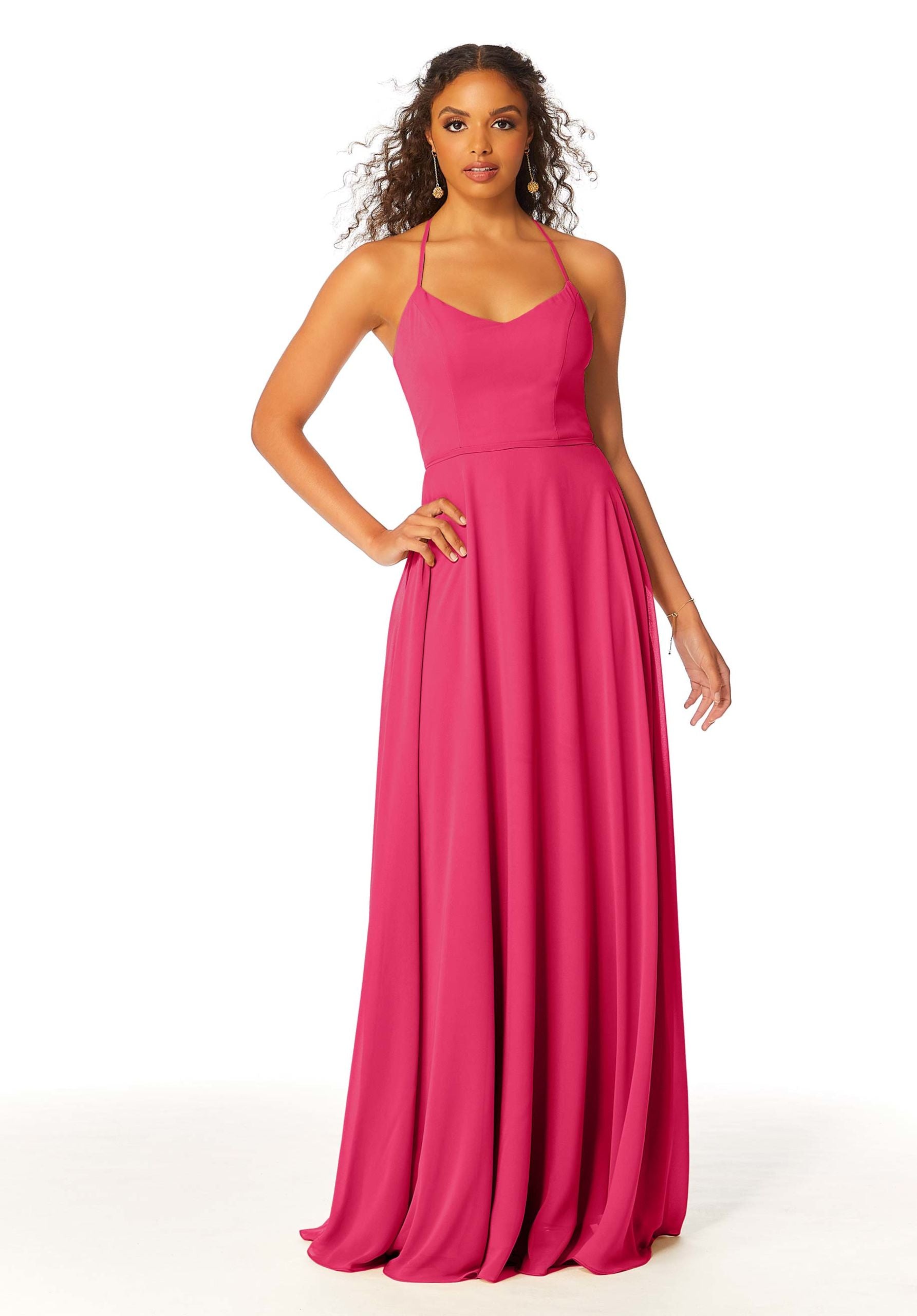 Formal Dresses A Line Formal Evening Long Dress MGNY Madeline Gardner New York 21811 Berry