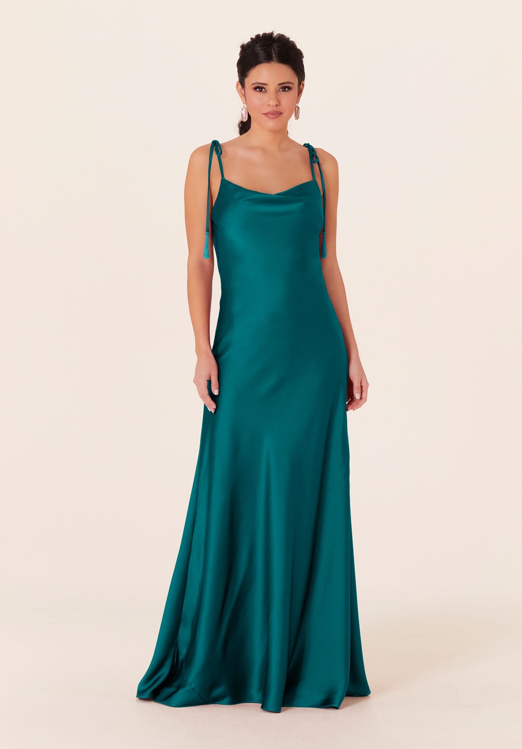 Formal Dresses Long Formal A Line Evening Dress MGNY Madeline Gardner New York 21829 Teal