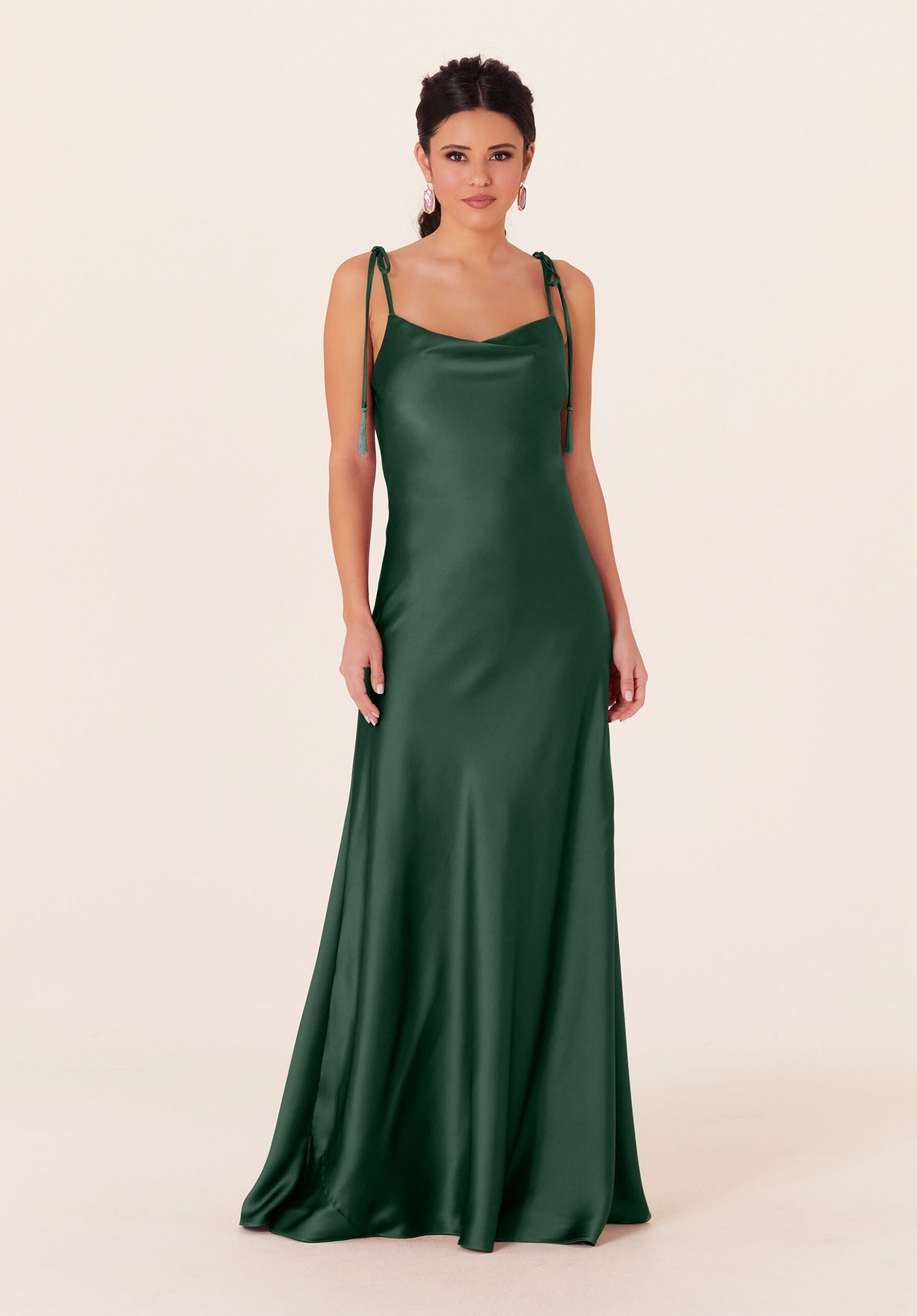 Formal Dresses Long Evening Formal A Line Dress MGNY Madeline Gardner New York 21829 Emerald