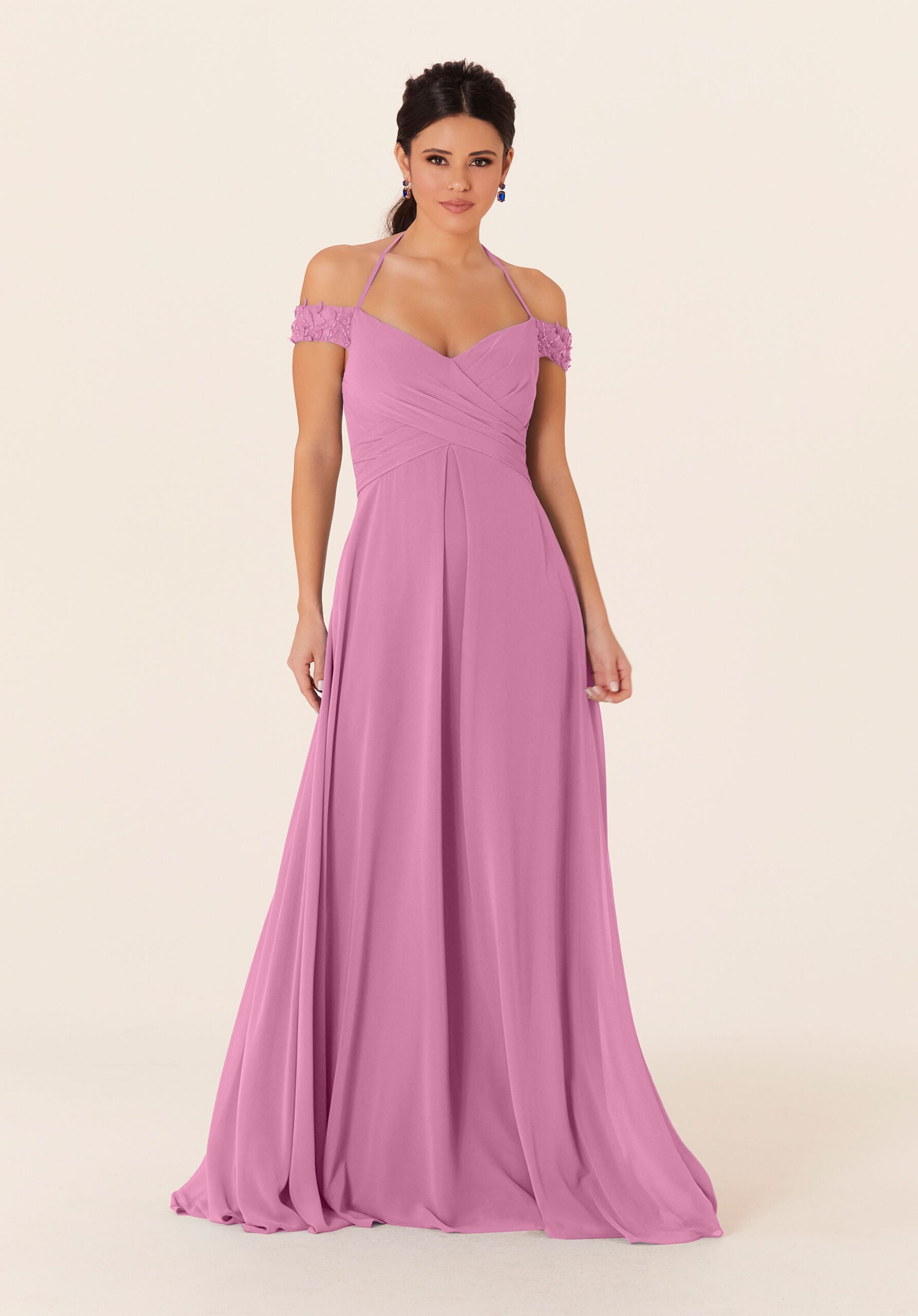 Formal Dresses Long Formal A Line Evening Dress MGNY Madeline Gardner New York 21833 Bloom