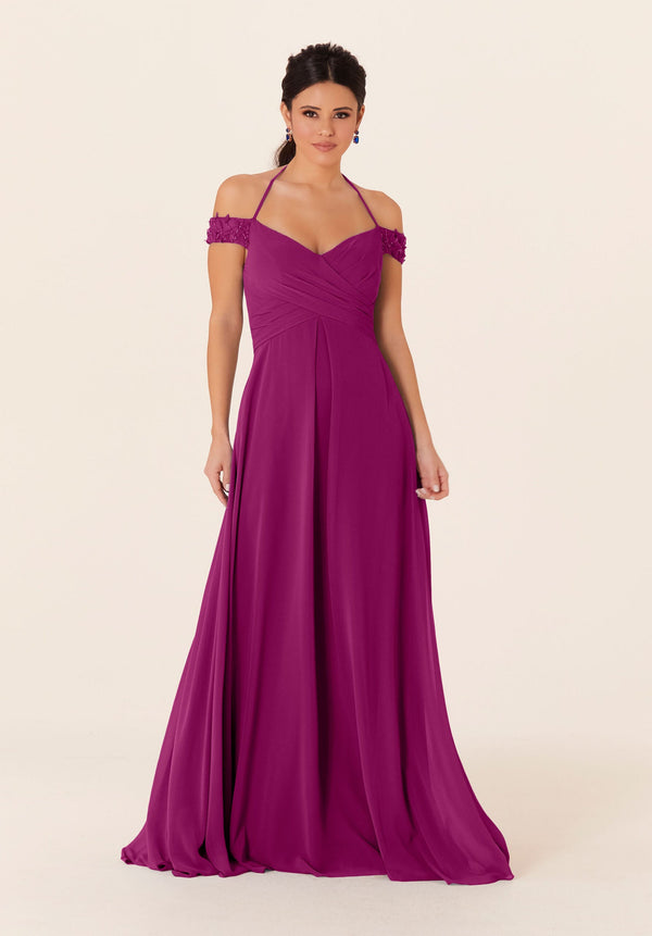 Evening Formal A Line Long Dress MGNY Madeline Gardner New York 21833