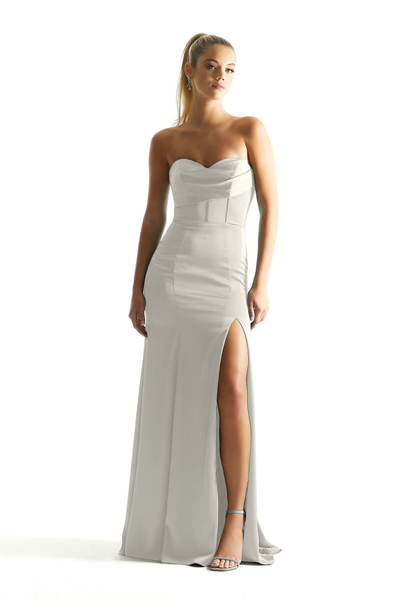 Long Corset Wedding Dress MGNY Madeline Gardner New York 21847
