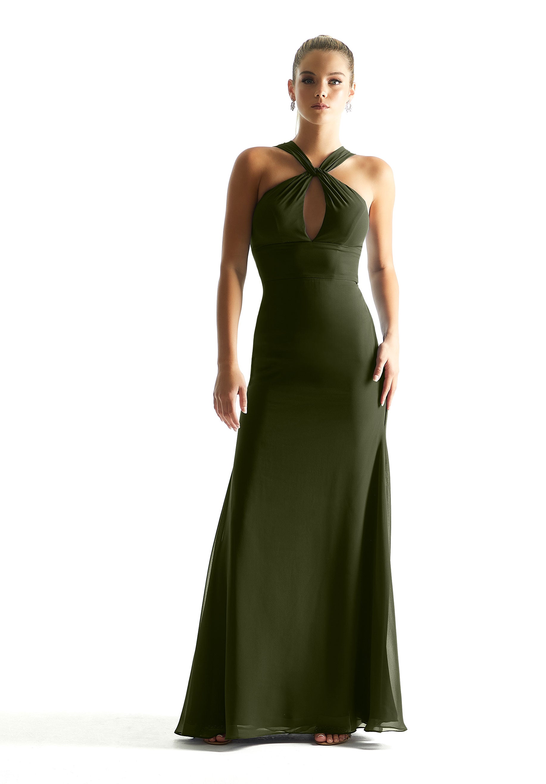 Formal Dresses A Line Long Formal Dress MGNY Madeline Gardner New York 21848 Thyme