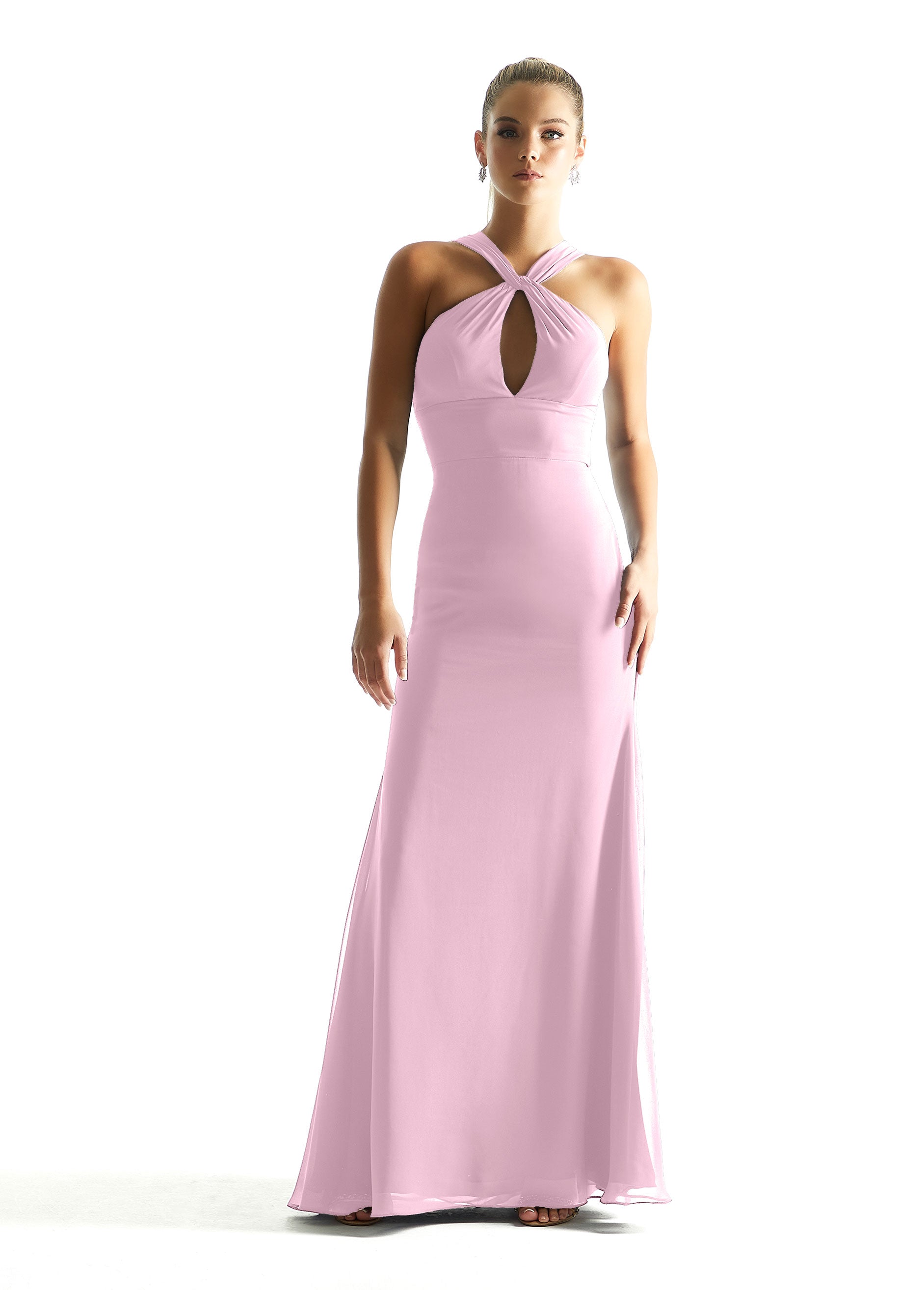 Formal Dresses A Line Long Formal Dress MGNY Madeline Gardner New York 21848 Blossom