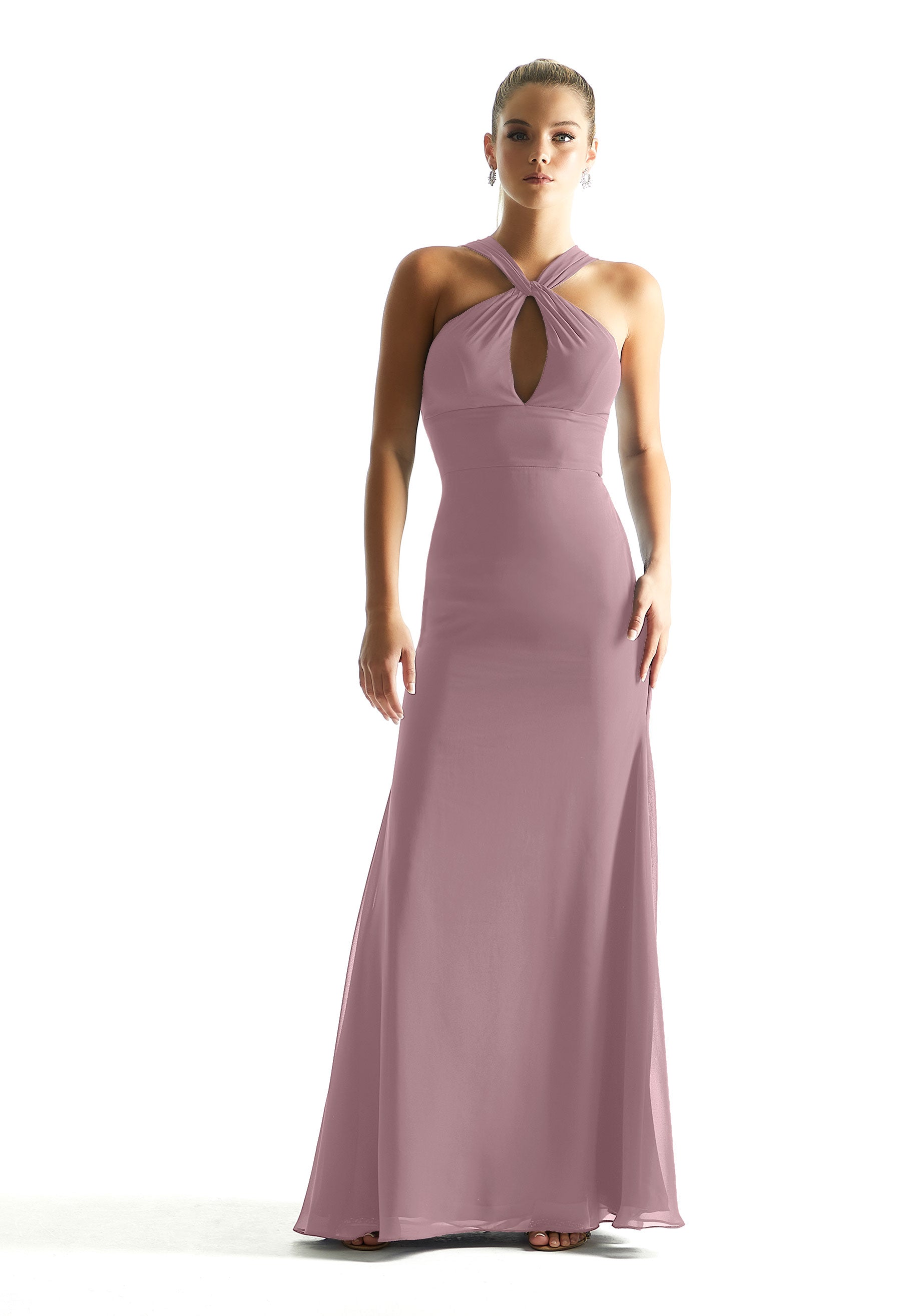 Formal Dresses Long A Line Formal Evening Dress MGNY Madeline Gardner New York 21848 French Lilac