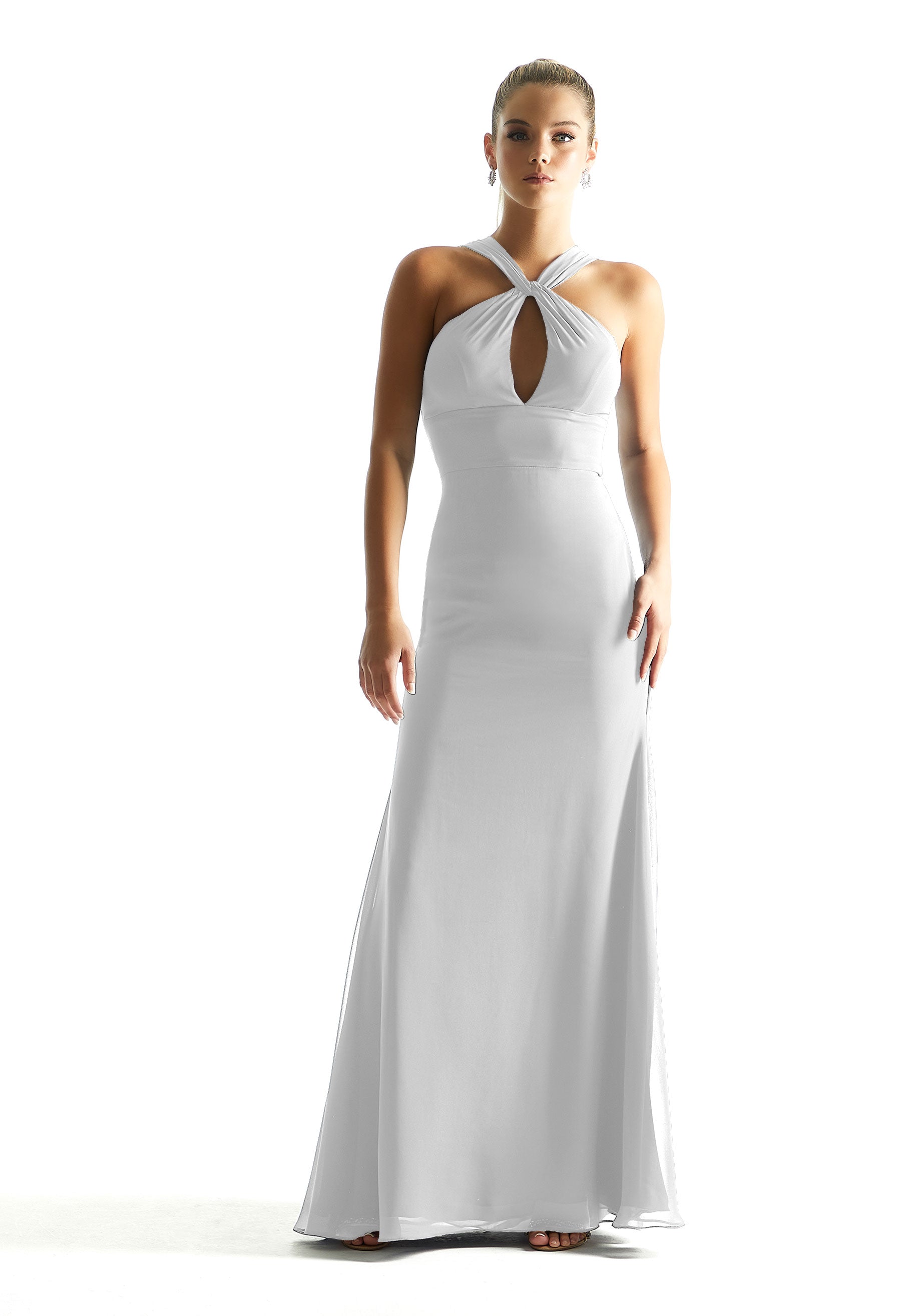 Wedding Dresses Bridal Long A Line Wedding Dress MGNY Madeline Gardner New York 21848 White