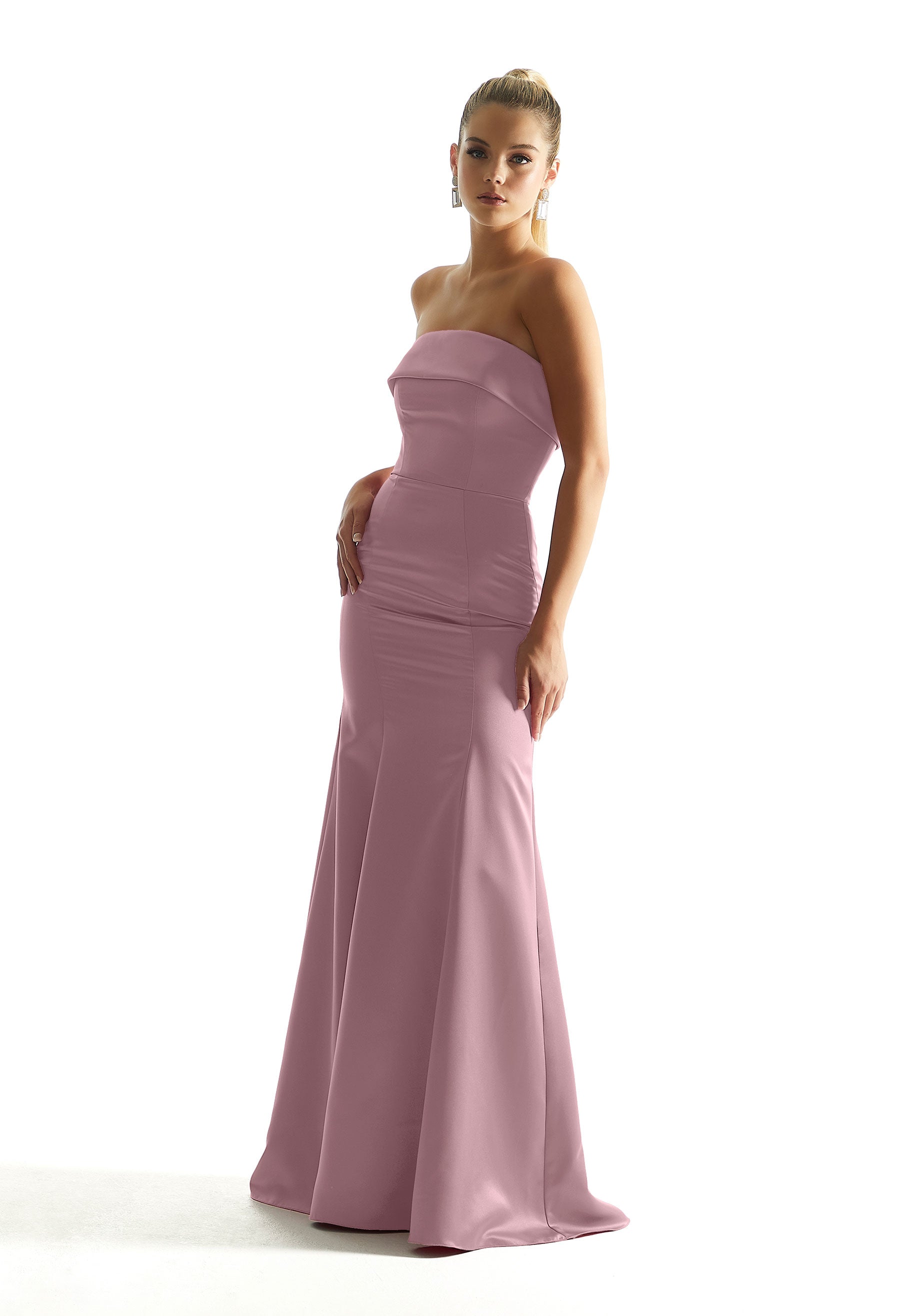 Formal Dresses Long Evening Formal Mermaid Dress MGNY Madeline Gardner New York 21849 French Lilac
