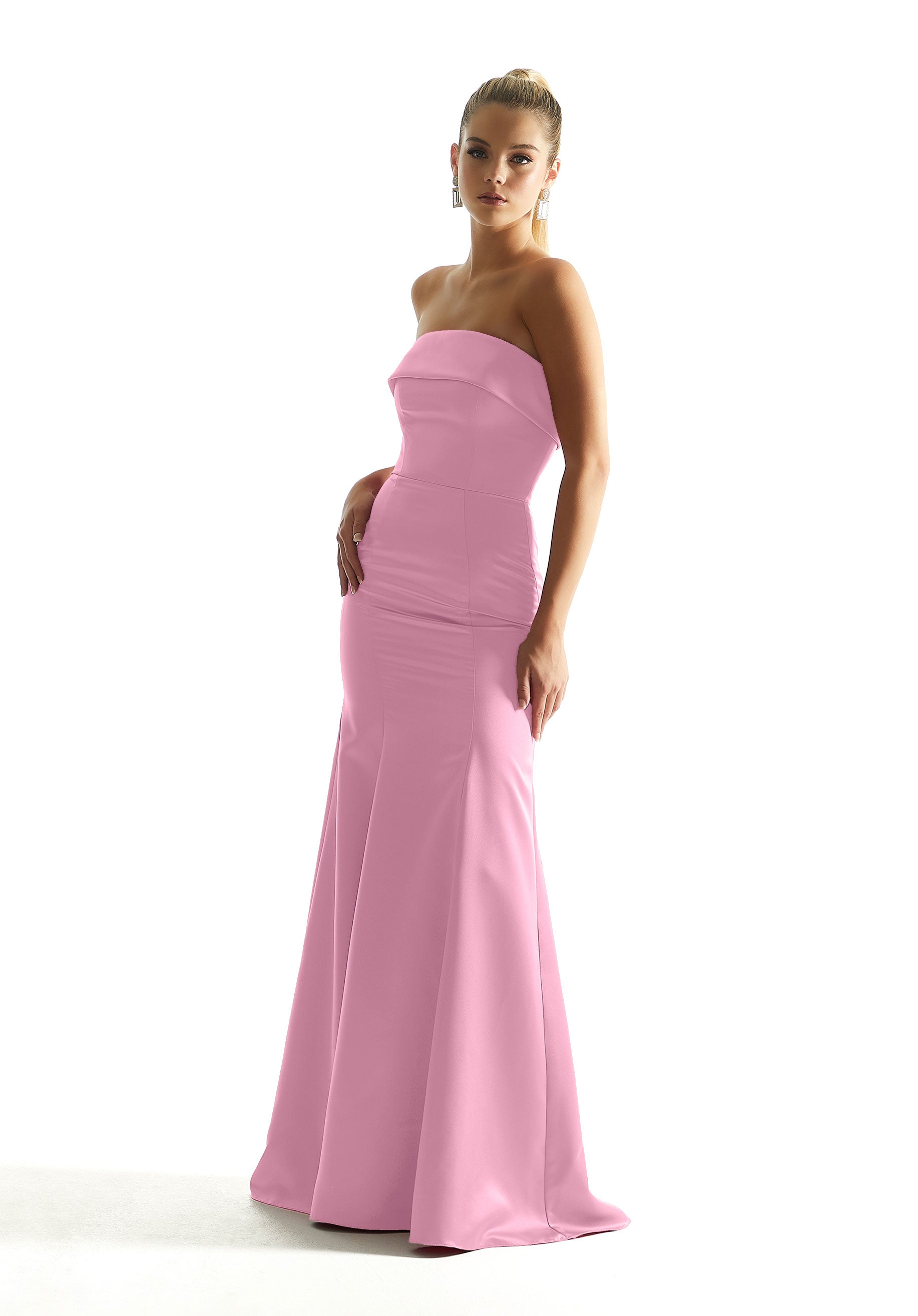 Formal Dresses Evening Mermaid Long Formal Dress MGNY Madeline Gardner New York 21849 Peony