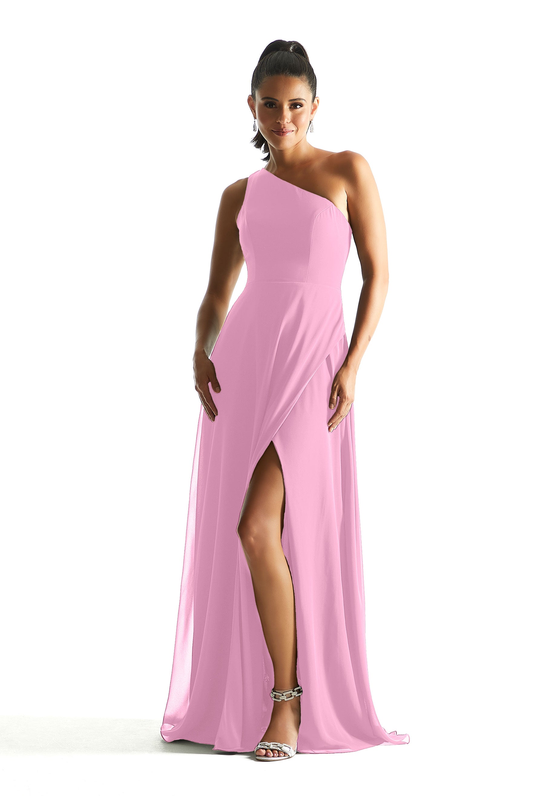 Formal Dresses Slit A Line Long Formal Evening Dress MGNY Madeline Gardner New York 21851 Bloom