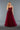 Stella Couture 22027 Spaghetti Strap Long Evening Gown Burgundy