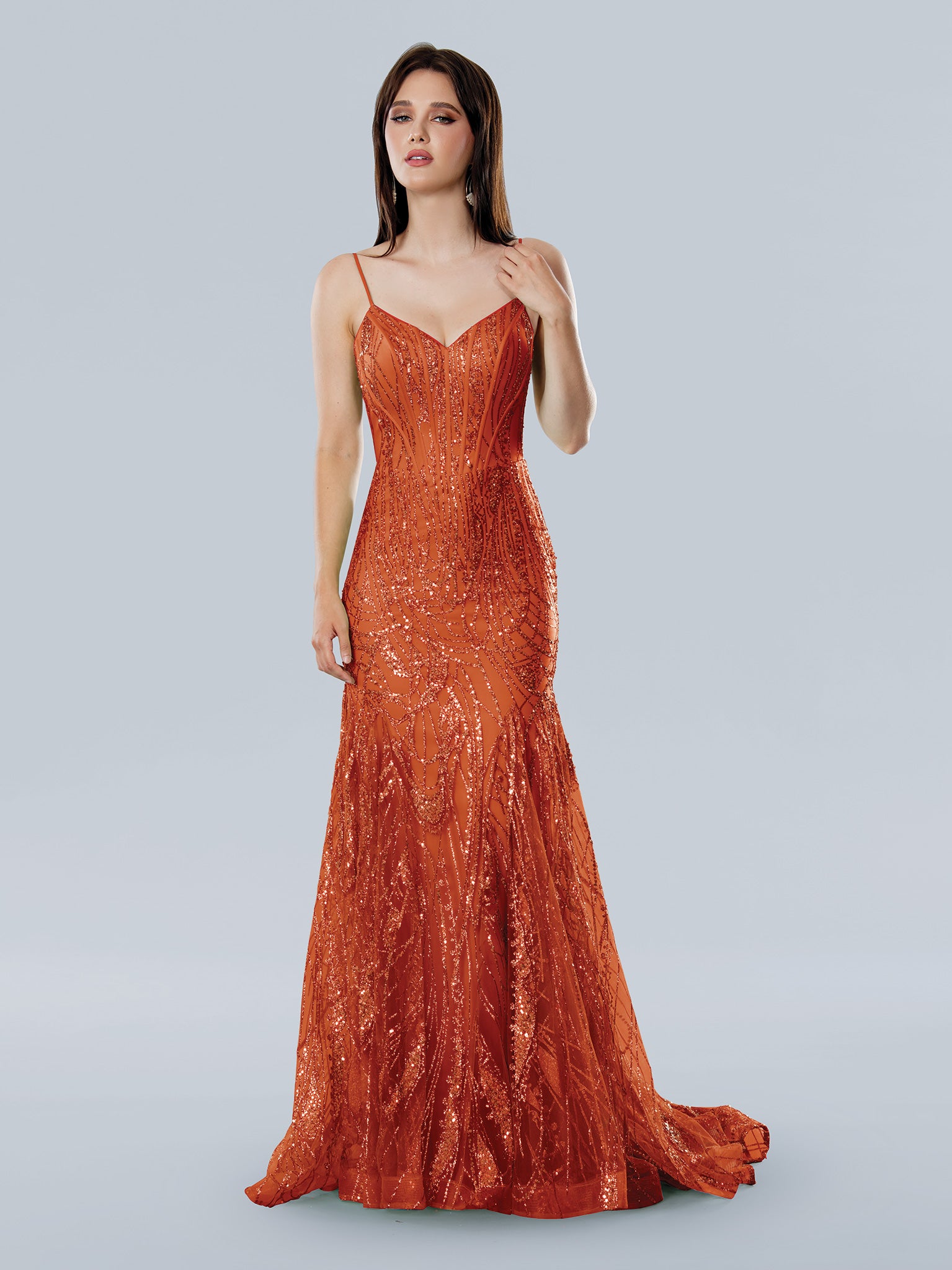 Stella Couture 25105 Orange 12 Sale