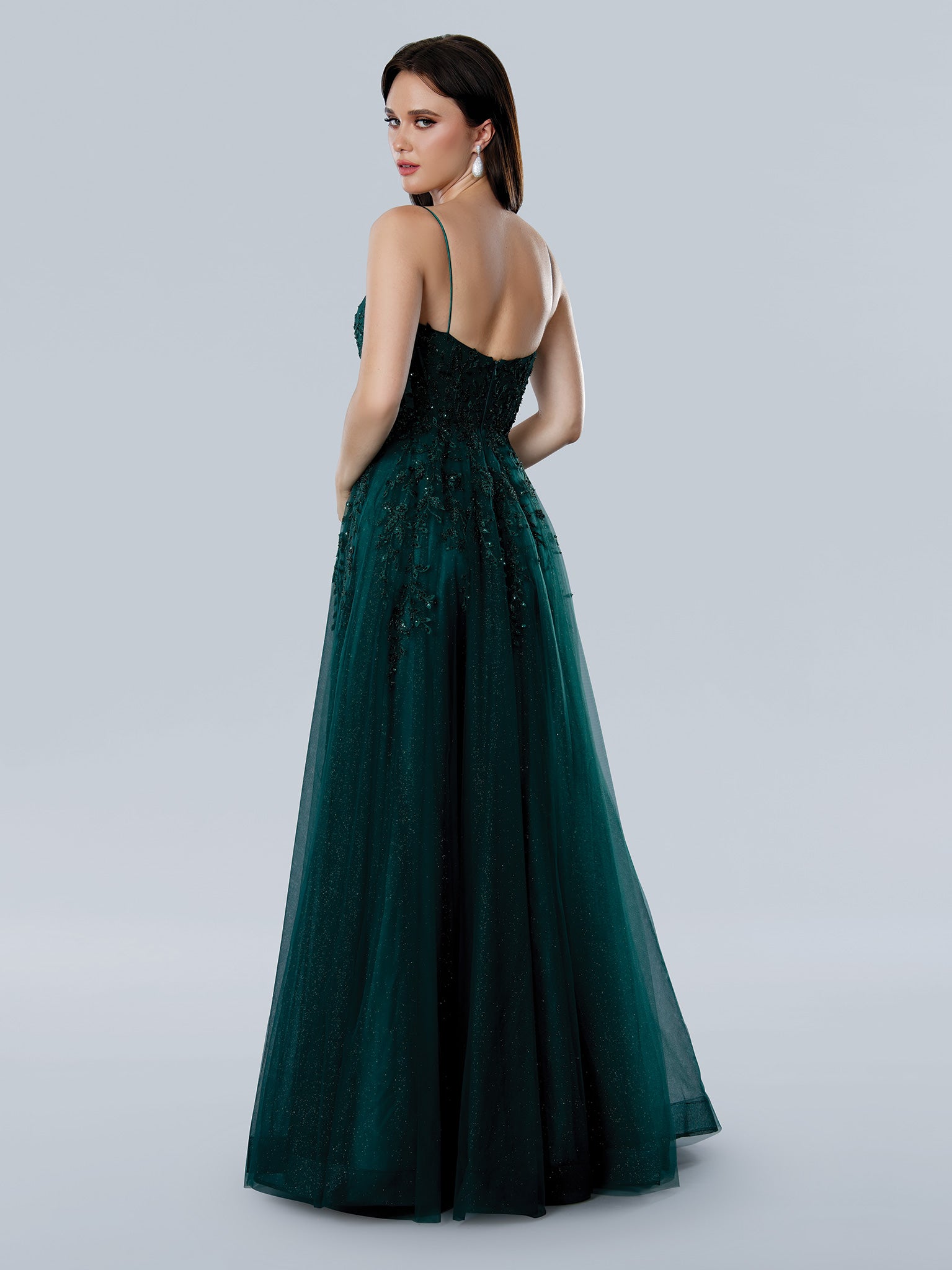 Stella Couture 25109 Long Prom Dress Red / 10