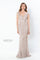 Formal Dresses Fitted Long Beaded Evening Formal Dress Stone
