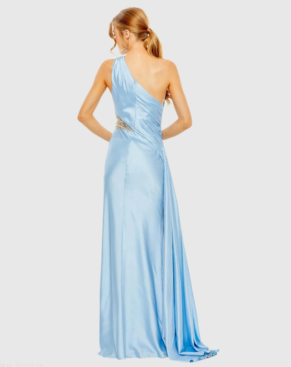 Prom Dresses Long Formal Beaded Prom Dress Powder Blue
