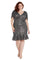 Plus Size Dresses Plus Size Short Sequin Cocktail Dress Gunmetal