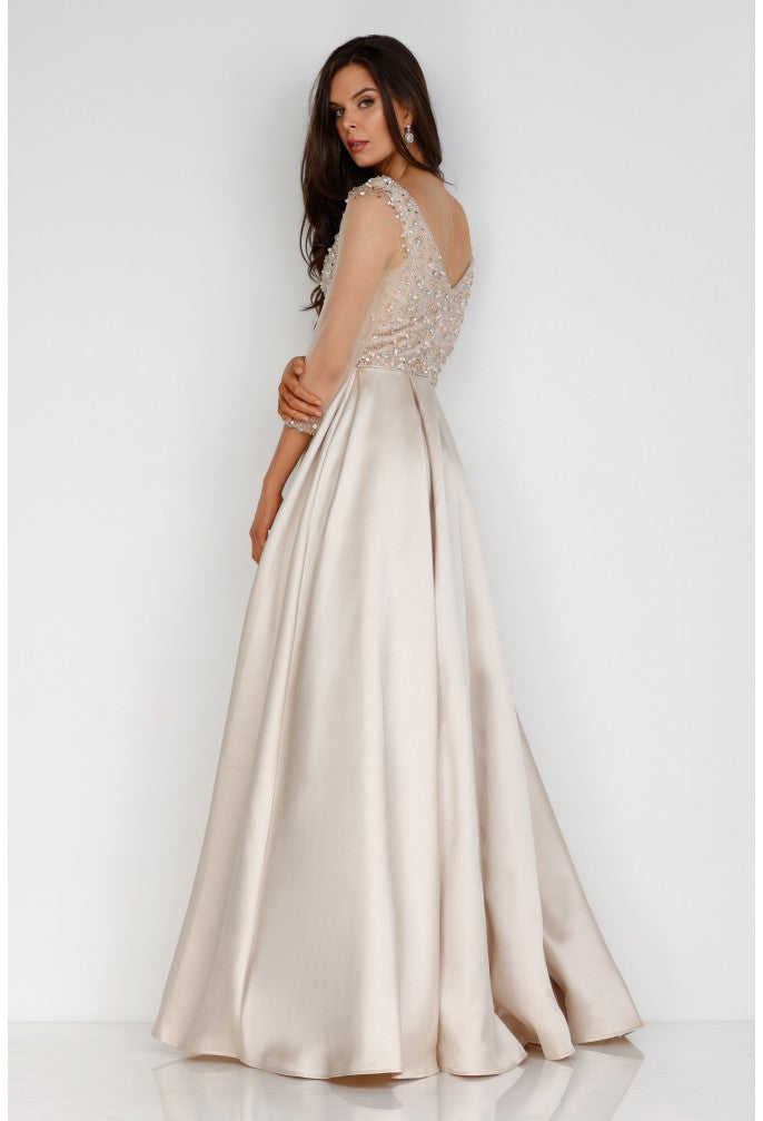 Terani Couture 2211M0120 Long Formal Beaded Evening Dress