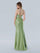 Prom Dresses Prom Long Corset Lace Applique Formal Dress Sage