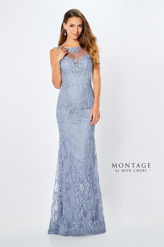 Formal Dresses Beaded Long Lace Ribbon Evening Formal Dress Wedgwood