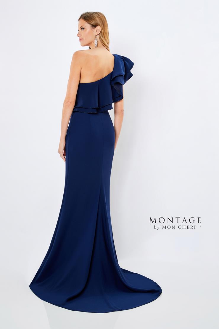 Montage 221975 Ruffled Long Formal Evening Dress