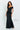 Formal Dresses Long Ruffle Slit Formal Evening Dress Black