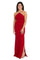 Prom Dresses Long Formal Slit Evening Prom Dress Red