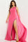 Prom Dresses One Shoulder Long Prom Dress HotPink