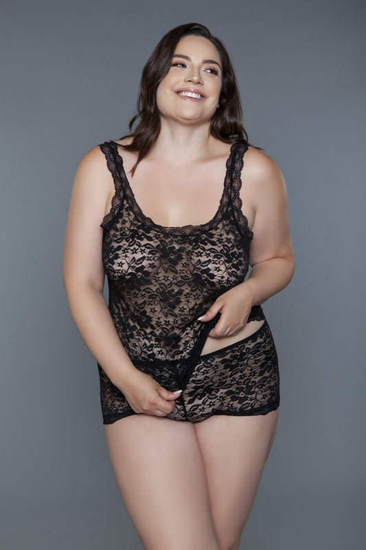 Lingerie  2237 Melina Set Black