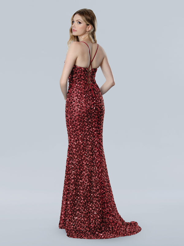 Stella Couture 25204 Prom Long Formal Fitted Mermaid Dress