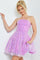 Cocktail Dresses Beaded Short Cocktail Dress Purple/Multi