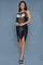 Swimwear 2294 Tropical Rays Cover Up Black