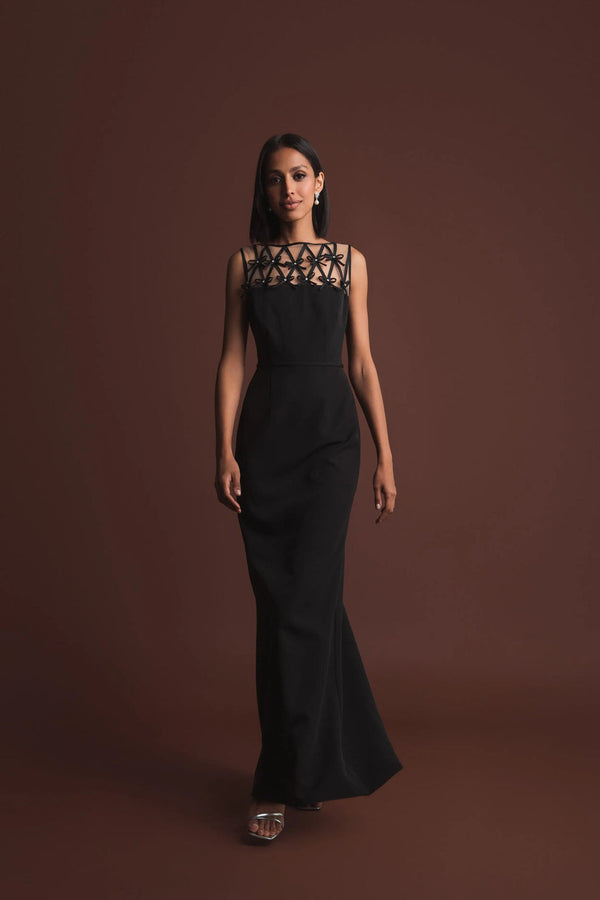 Long Formal Dress Applique Mac Duggal 2295