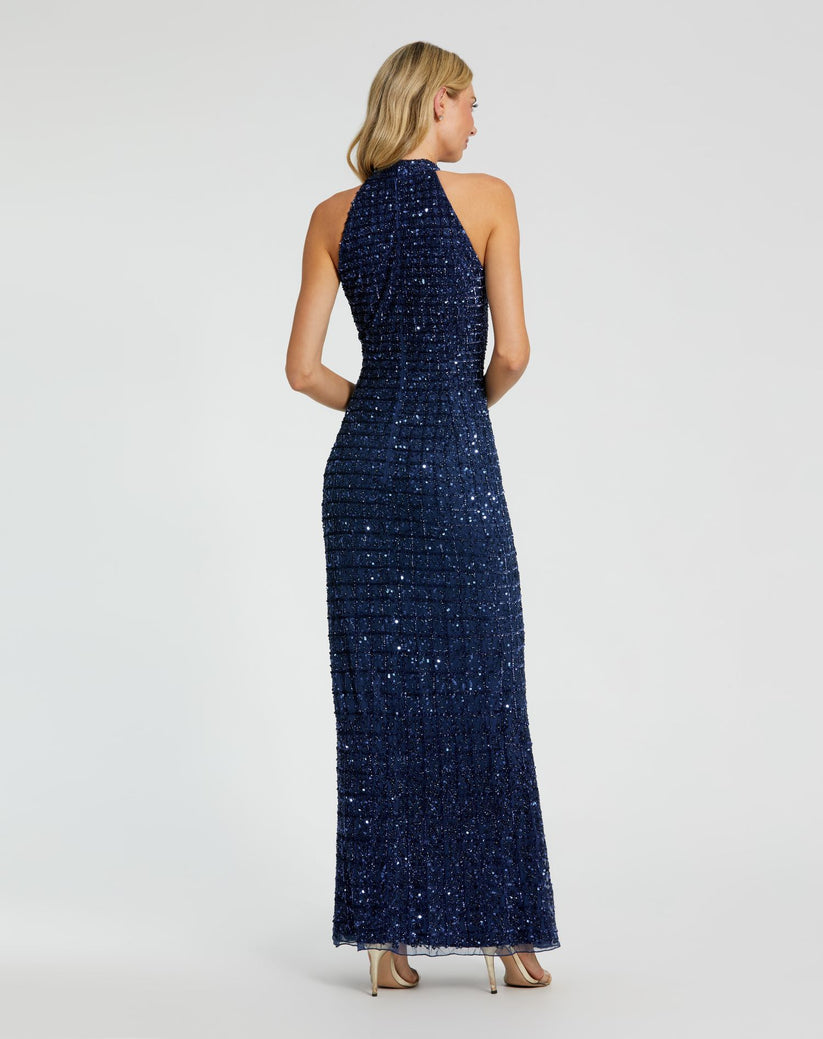 Prom Dresses Fitted Long Formal Evening Prom Dress Midnight