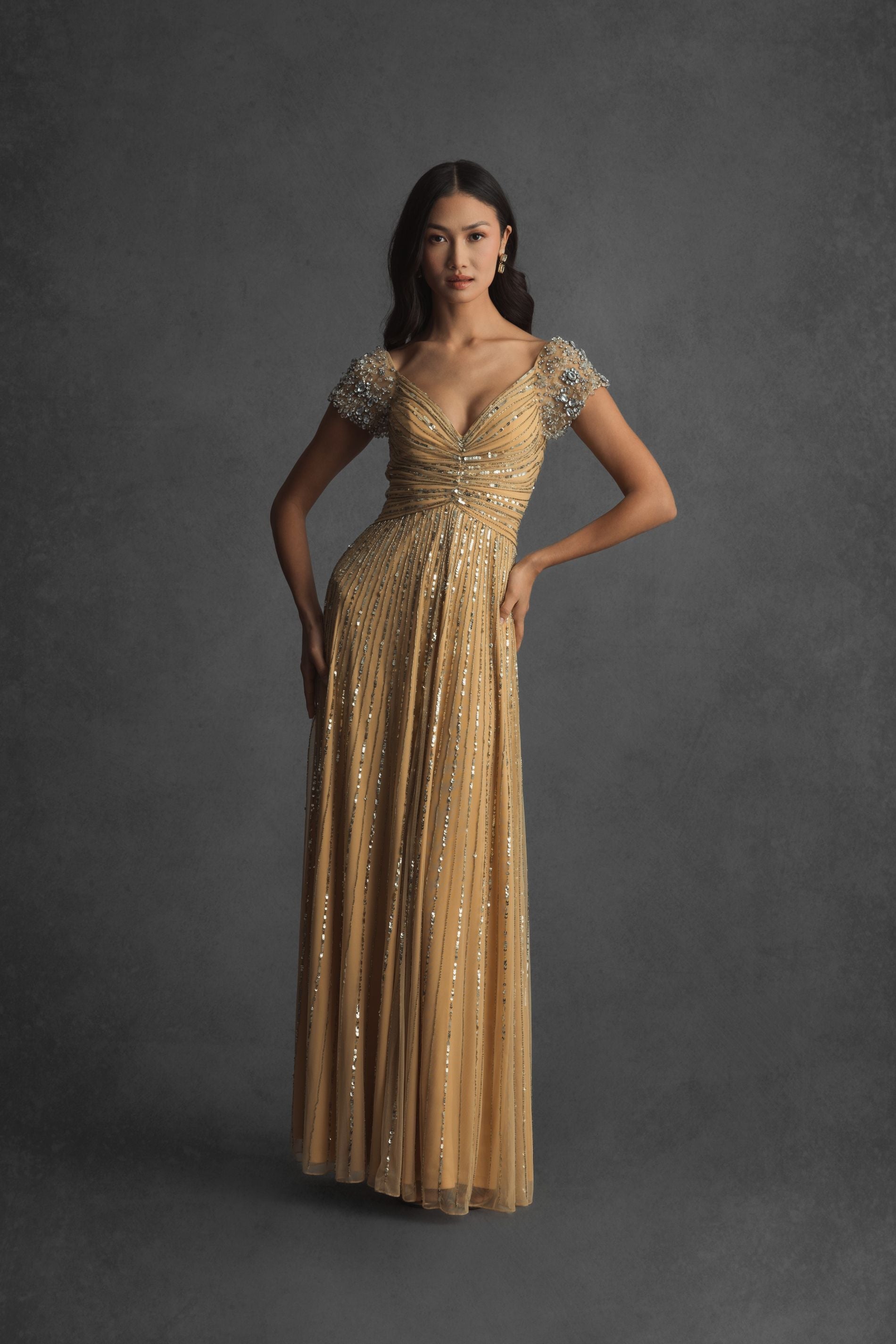 white christmas dresses Mac Duggal Dress 67938