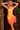 Cocktail Dresses Sequin Short Feather High Slit Cocktail Dress Orange